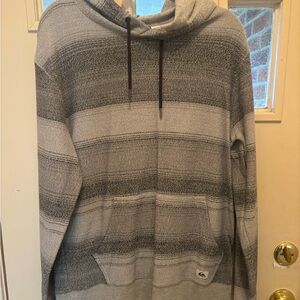 Quiksilver Charcoal and Light Gray Men's Sweater